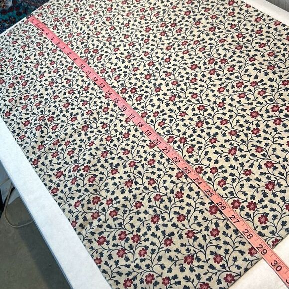 Vtg Handmade Pillowcases Pair Set 2 Standard Size Floral Country Living Prairie - Picture 7 of 7